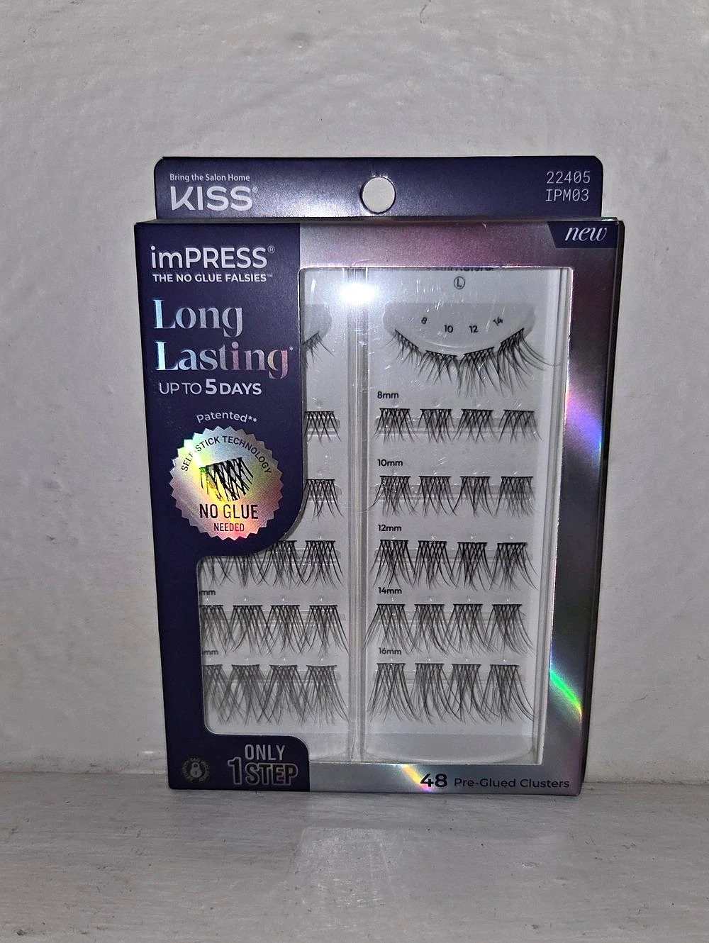 KISS imPRESS No Glue Clusters Long Lasting Long Lasting Lash Clusters NWT